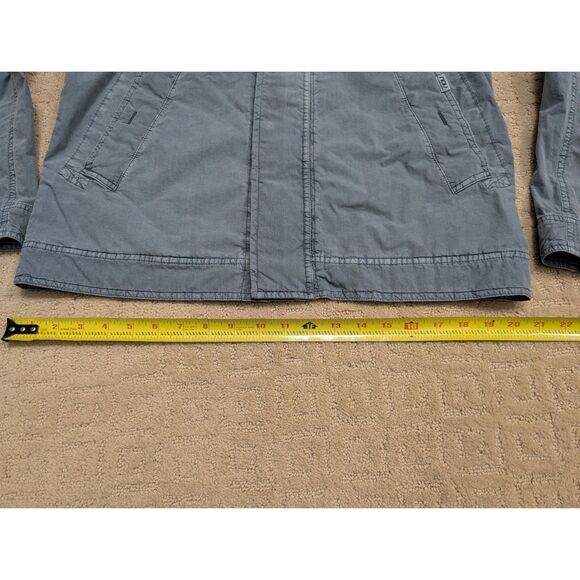 NAU Jacket Mens Medium Grayish Blue Lightweight Unlined Long Sleeve - Picture 8 of 9